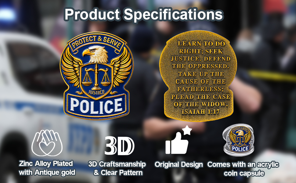 US Police Challenge Coin