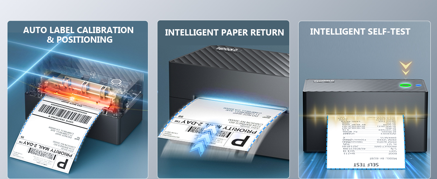 paper calibration automatic self test auto positioning self fast easy to use setup