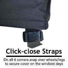 Click-close Straps