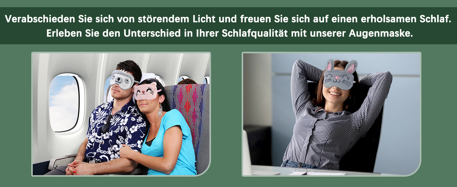 Weihnachten Schlafbrille