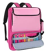 Prokva Art Portfolio Bag Backpack, A3 Art Portfolio Case 15 x 18 Inch, Artist Travel Tote Bag for...