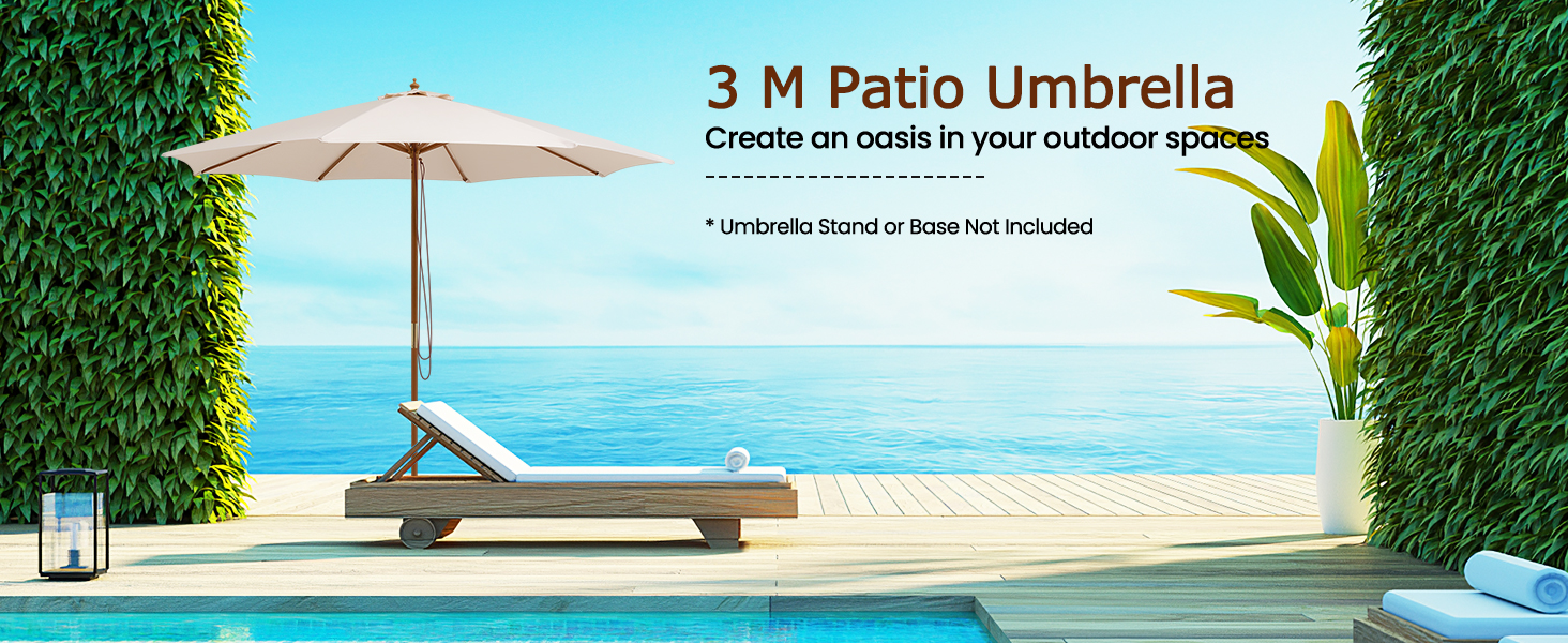Outdoor Table Market Umbrella