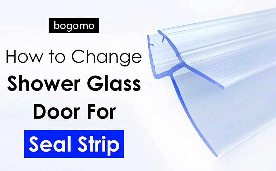 Shower Door Bottom Seal Set 15.75 Inch * 5 Pack Frameless Shower Door