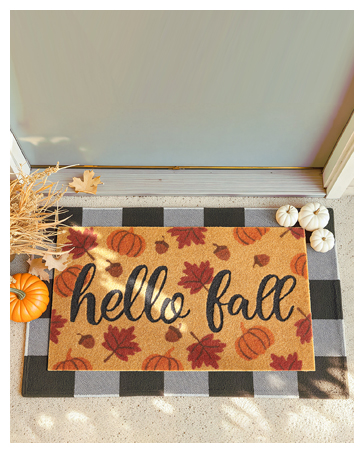 Halloween Fall Door Mats