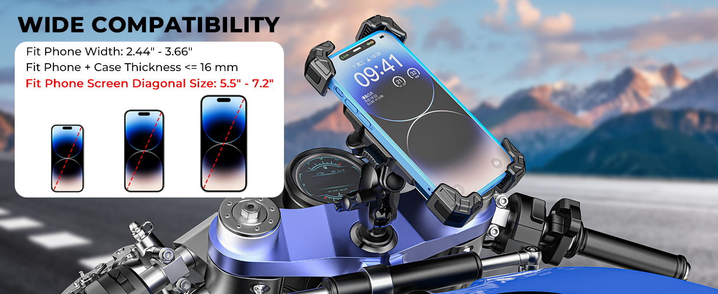 bicycle phone mount