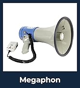 Megaphon 25W mit Handmikrofon & Sirene Velleman MP25SFM