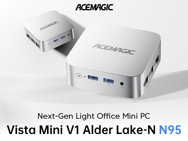 ミニPC ACEMAGIC MiniPC N100 12GB 256GB Win11pro ミニPC ACEMAGIC MiniPC N100 12GB 256GB Win11pro ミニPC