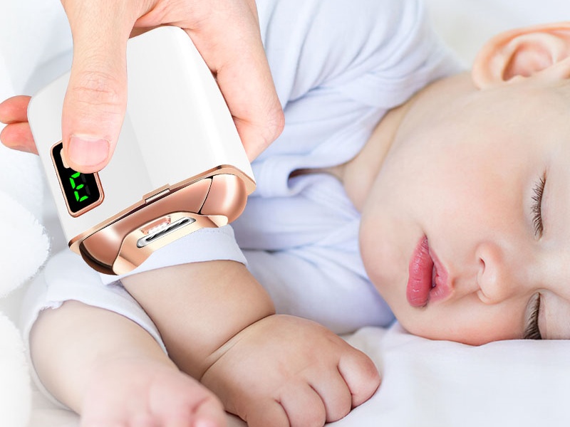 The Electric Nail Clipper with LED Light