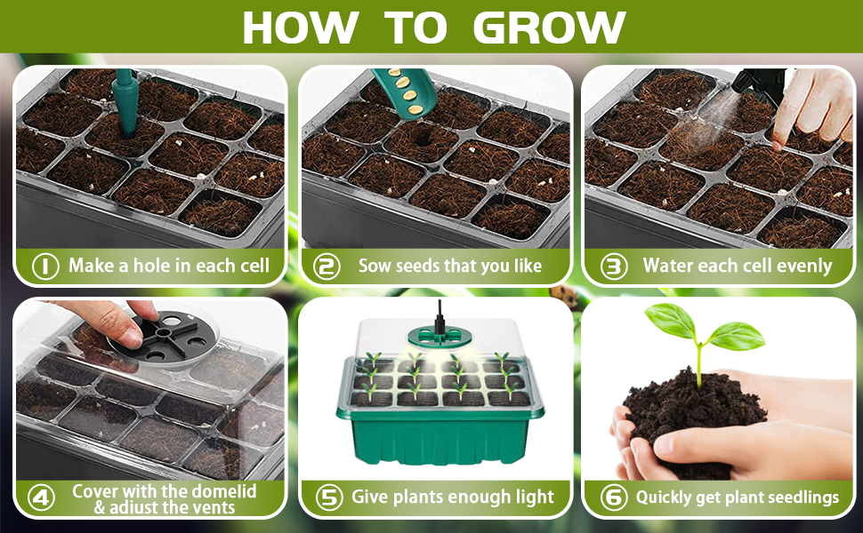  Seed Starter Tray