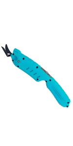 electric scissor blue
