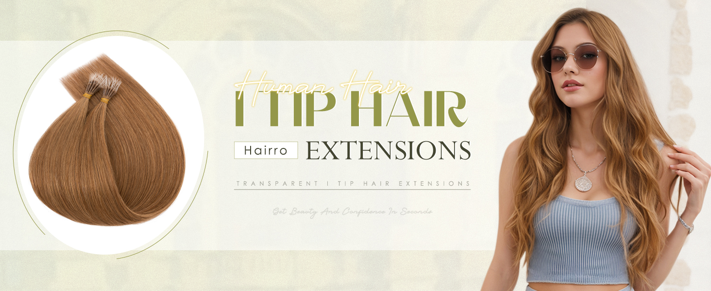 Hairro i tip human hair extension