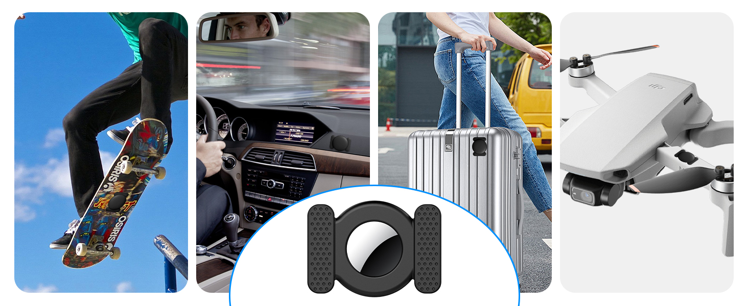 Smart Tag with Keychain/Diverse holder