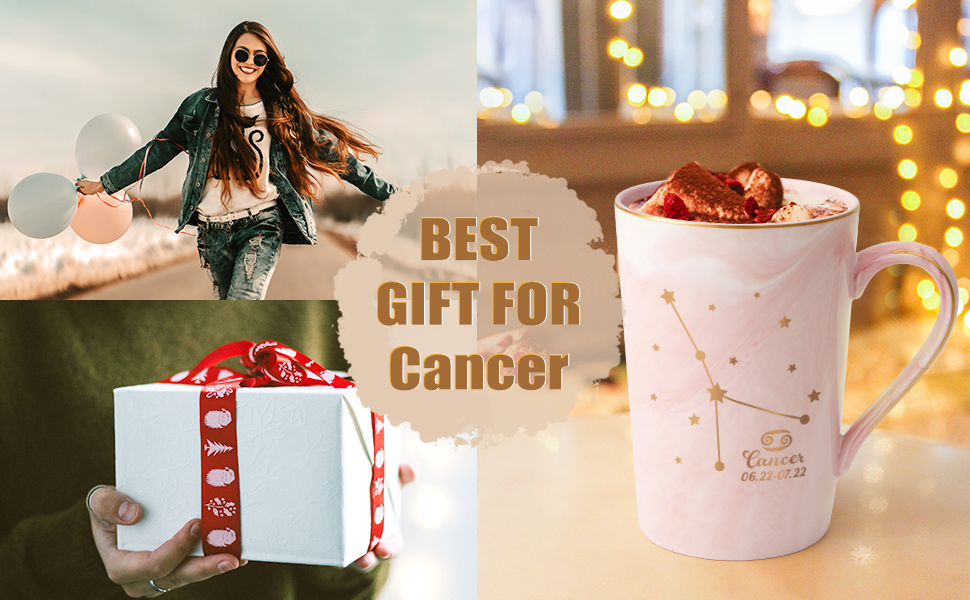YHRJWN Cancer Zodiac Gifts for Women, Cancer