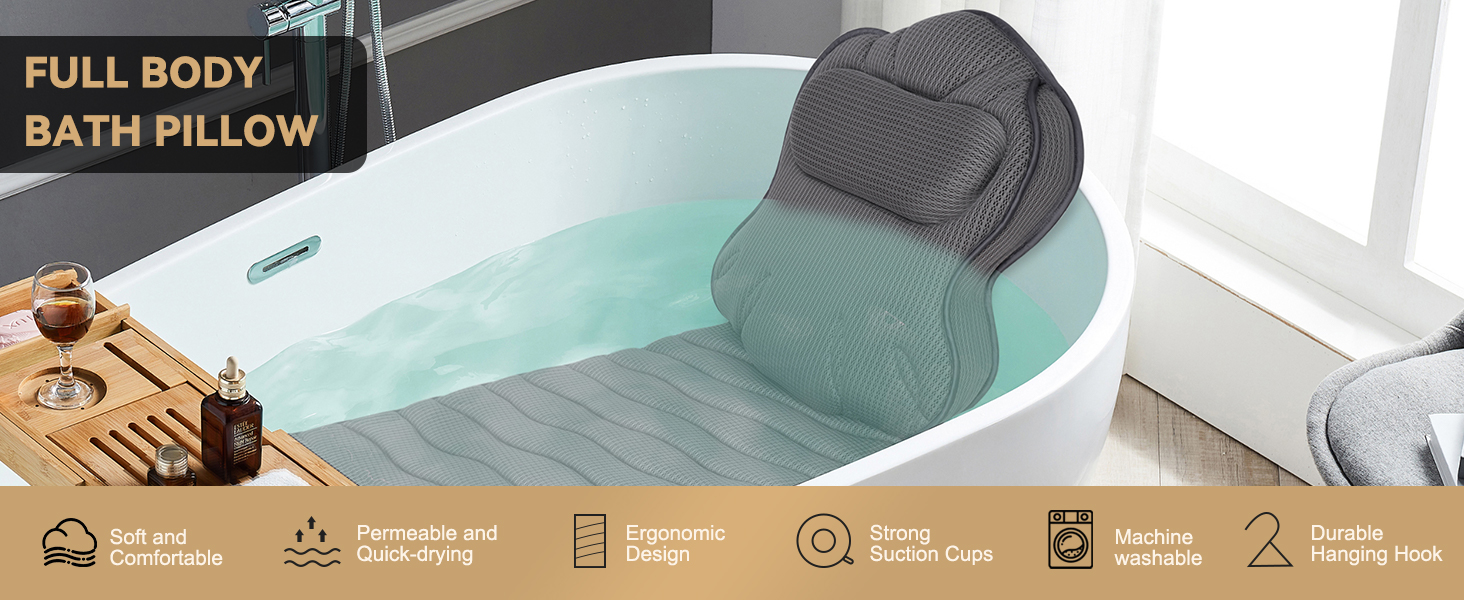 Full Body Bath Pillow