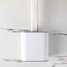 brosse wc avec réservoir