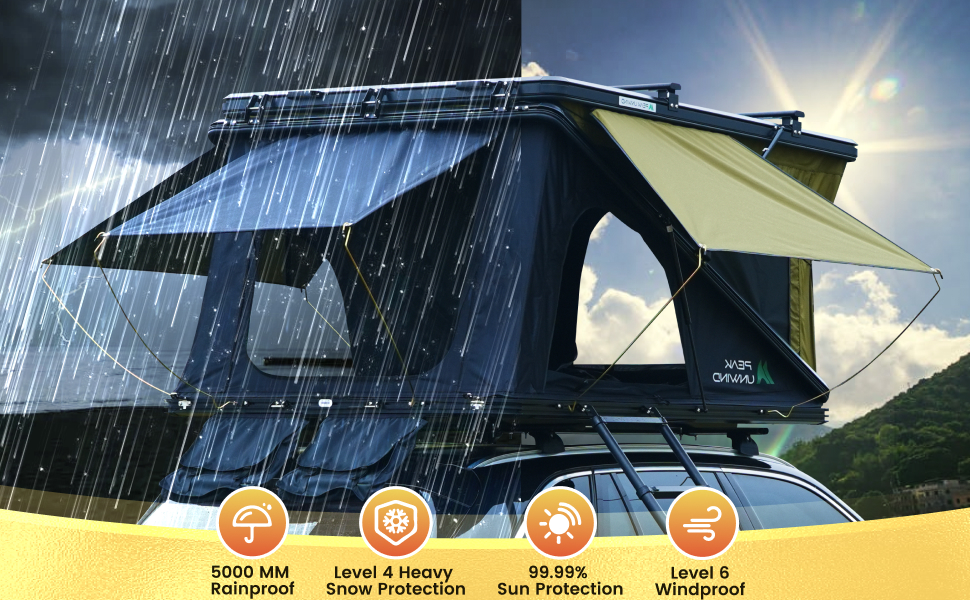waterproof roof top tent