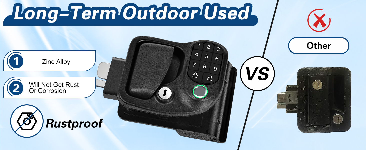 rv door lock replacement
