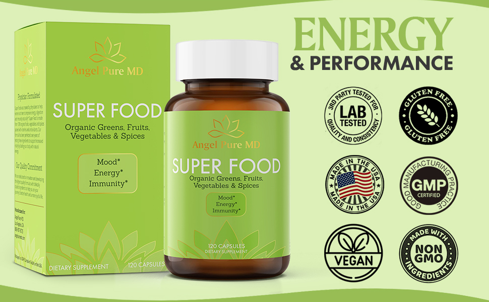 Super Greens and Reds Daily Fruits and Veggies Supplement