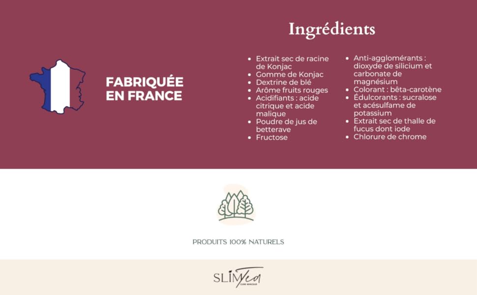 Poudre coupe faim fabriquée en France