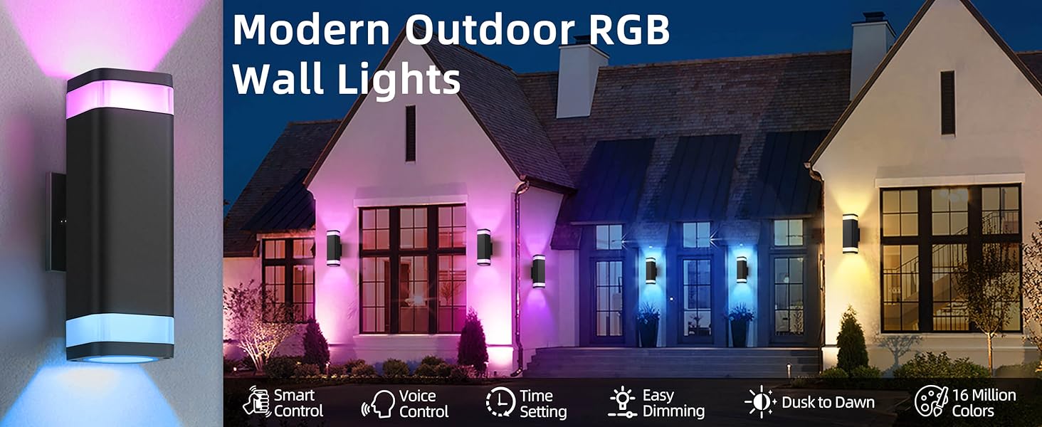 color changing outdoor lights