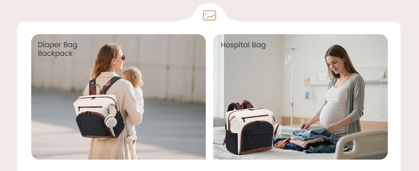 diaper backpack for women diaper bag essential for newborn new mom gift