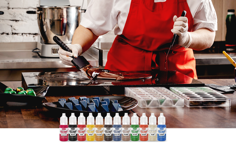 oil food colouring