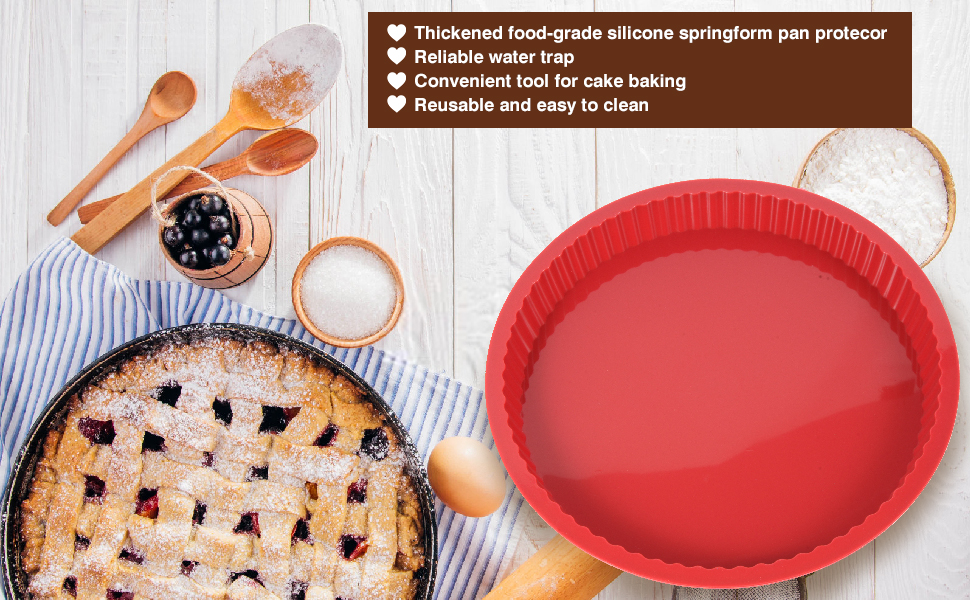 Fensiden Premium 9Inch Springform Pan Round Cake Pans