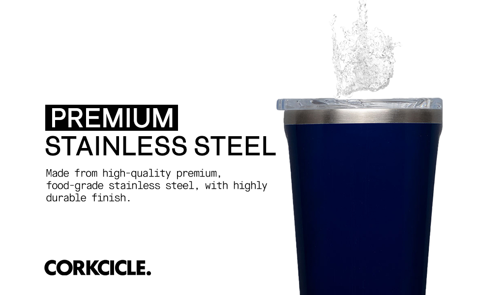 Corkcicle Tumbler Triple Insulated Stainless Steel Travel Mug with