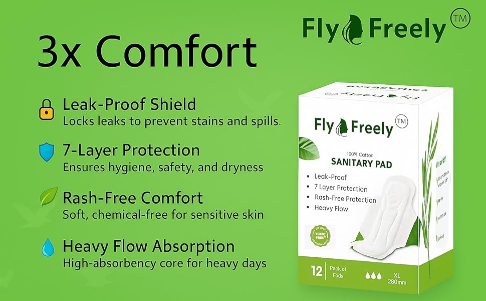 Sanitary Pads Women's Sanitary Pads Organic Cotton Pads Sanitary Napkins Cotton Sanitary Napkins