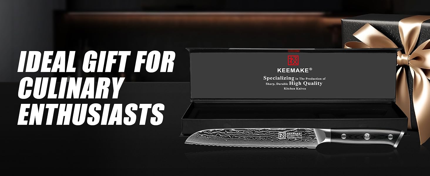 sourdough bread knife for father's day mother's day housewarming present