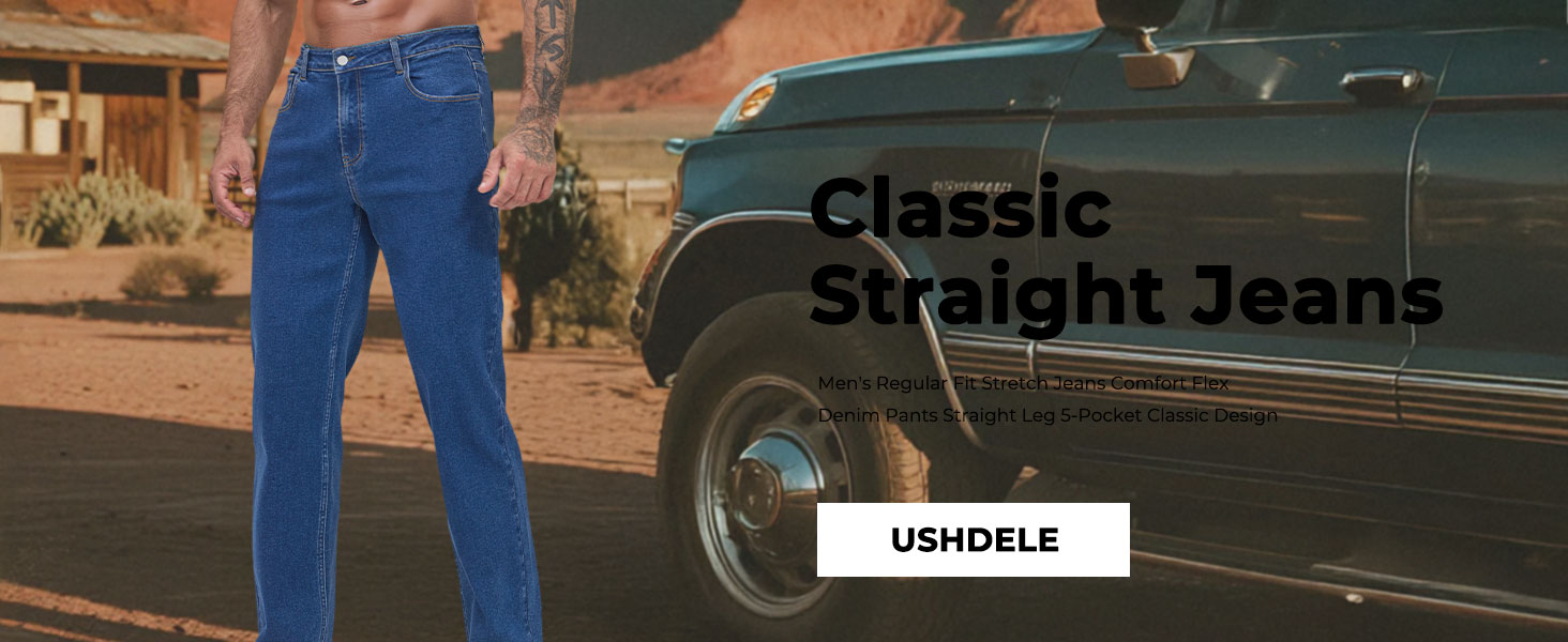 Classic Straight Jeans