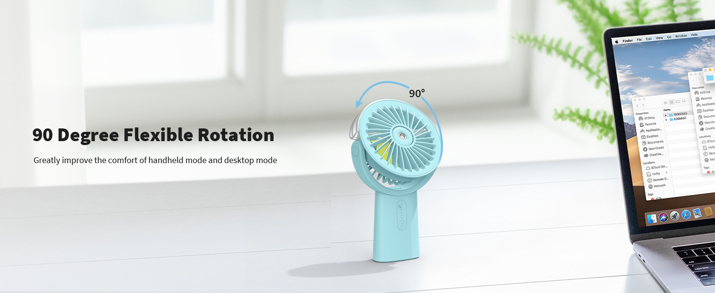 mist fan handheld fan