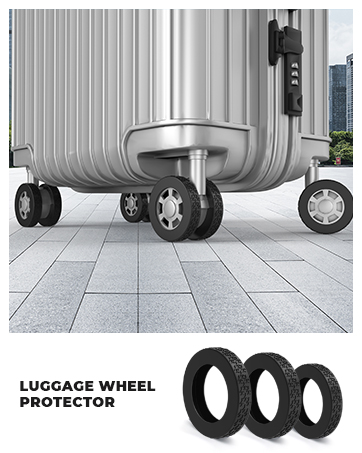 wheel protector cover case trolley wheel cover wheel guards wear resistant shock