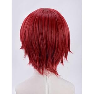 Amazon.co.jp: 朱桜司 コスプレウィッグ かつら 小物 ウルフ