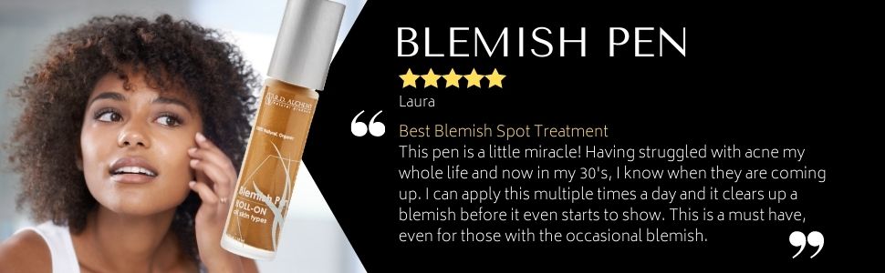Blemish Pen Roll-On Testimonial