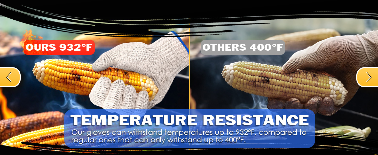these dishwashing gloves you can use as dish gloves or oven mits for baking supplies