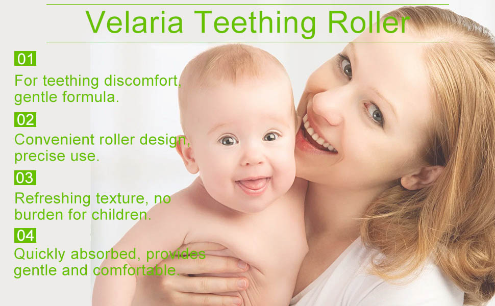 Teething Roller All Natural for Babies