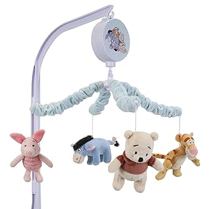 Winnie the Pooh &amp; Friends Musical Baby Crib Mobile