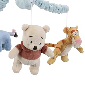 Winnie the Pooh &amp; Friends Musical Baby Crib Mobile