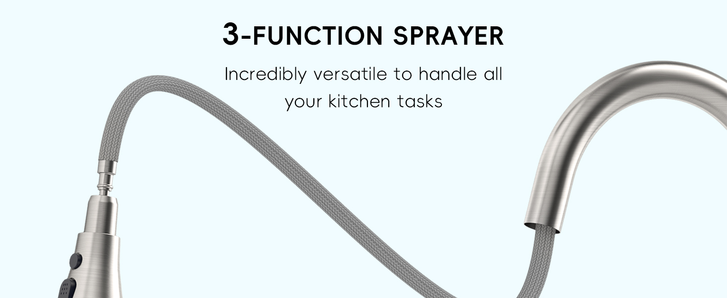 APPASO Touchless Kitchen Faucet with Pull-Down Sprayer