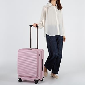 Amazon | [エース トーキョー] スーツケース mサイズ 3泊4日 4泊