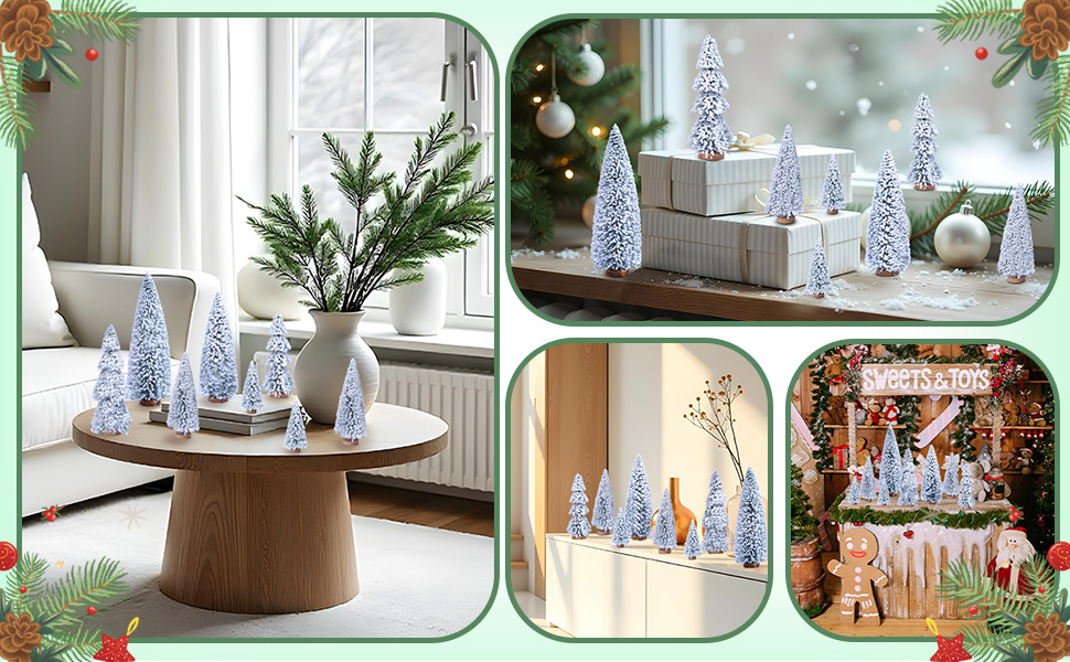 Mini Bottle Brush Trees