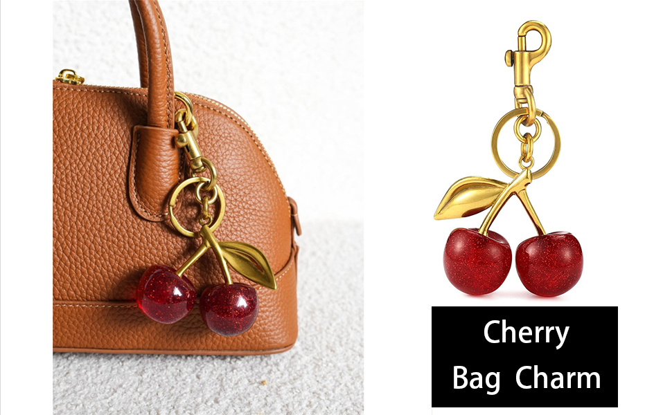 　Cherry　さくらんぼ　Cherries Bag Charm Cherry さくらんぼ Cherries Bag Charm Cherry Bag Charm Purse