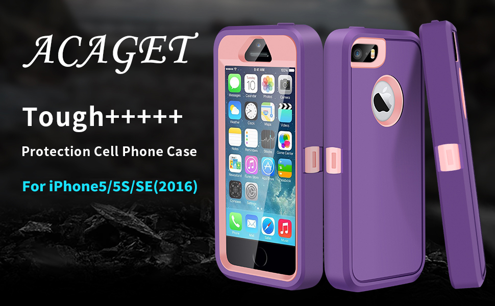 Amazon.com: ACAGET for iPhone 5S Case, iPhone SE 2016