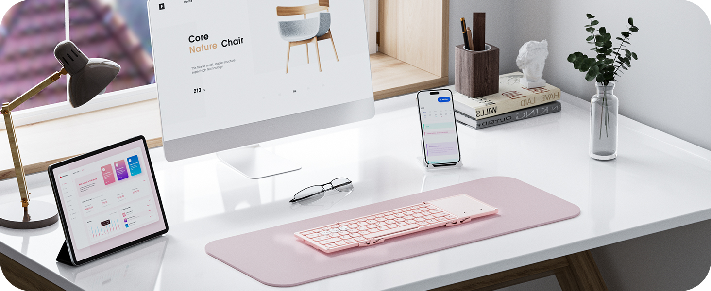 Foldable Bluetooth Keyboard