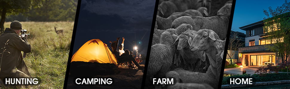 telescopio monocular de visión nocturna