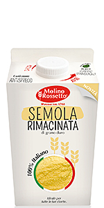 Italian Semolina Flour for Pasta, Bread, Pizza, Authentic Durum Wheat Semolina Flour