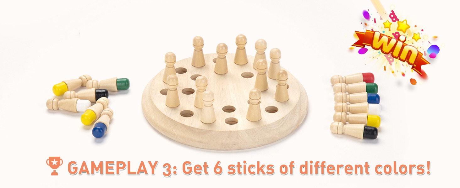 Memory board game for 3+ years