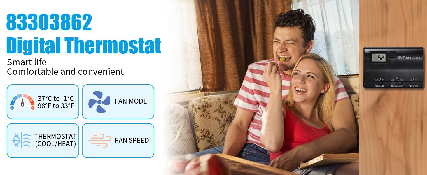 rv thermostat heat/cool