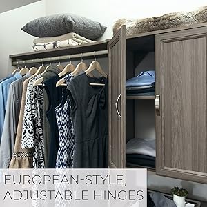 closetmaid, suitesymphony, wood, closet, organizer, drawer, door, clothes, storage, organization
